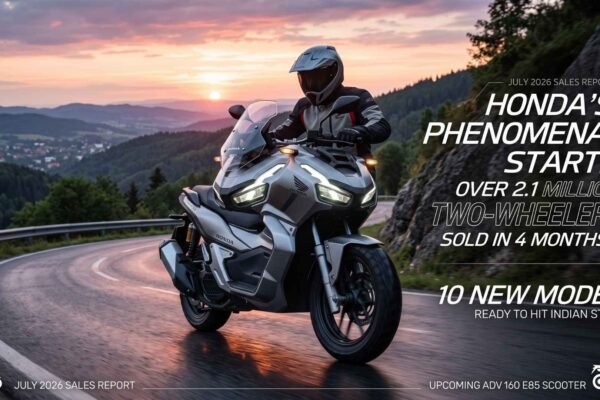 Over 21 Lakh Two-Wheelers Sold in 4 Months, 10 New Models Lined Up